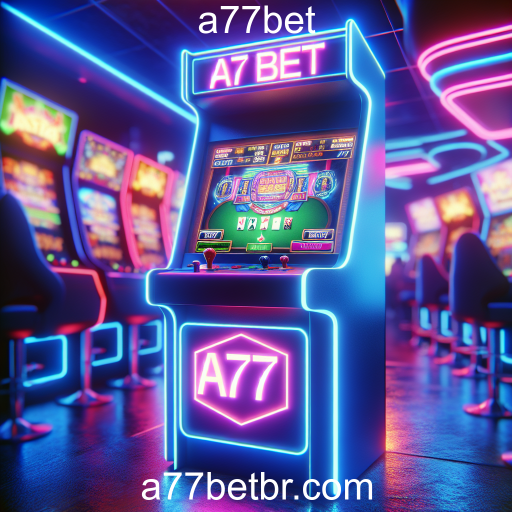 A Magia dos Jogos de Arcade no a77bet